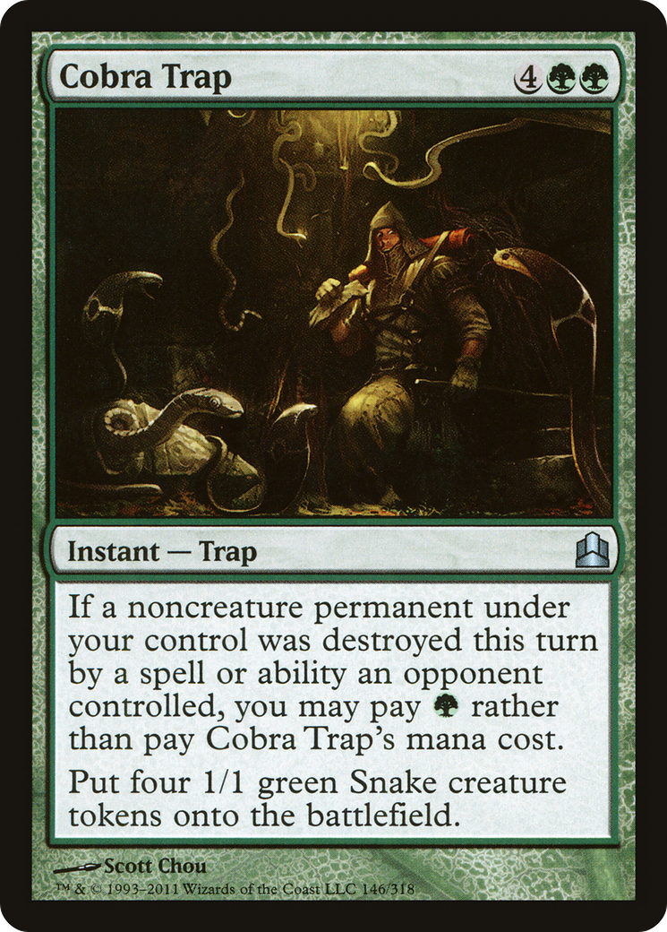 Cobra Trap [Commander 2011]-1