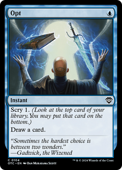 Opt [Outlaws of Thunder Junction Commander]-1