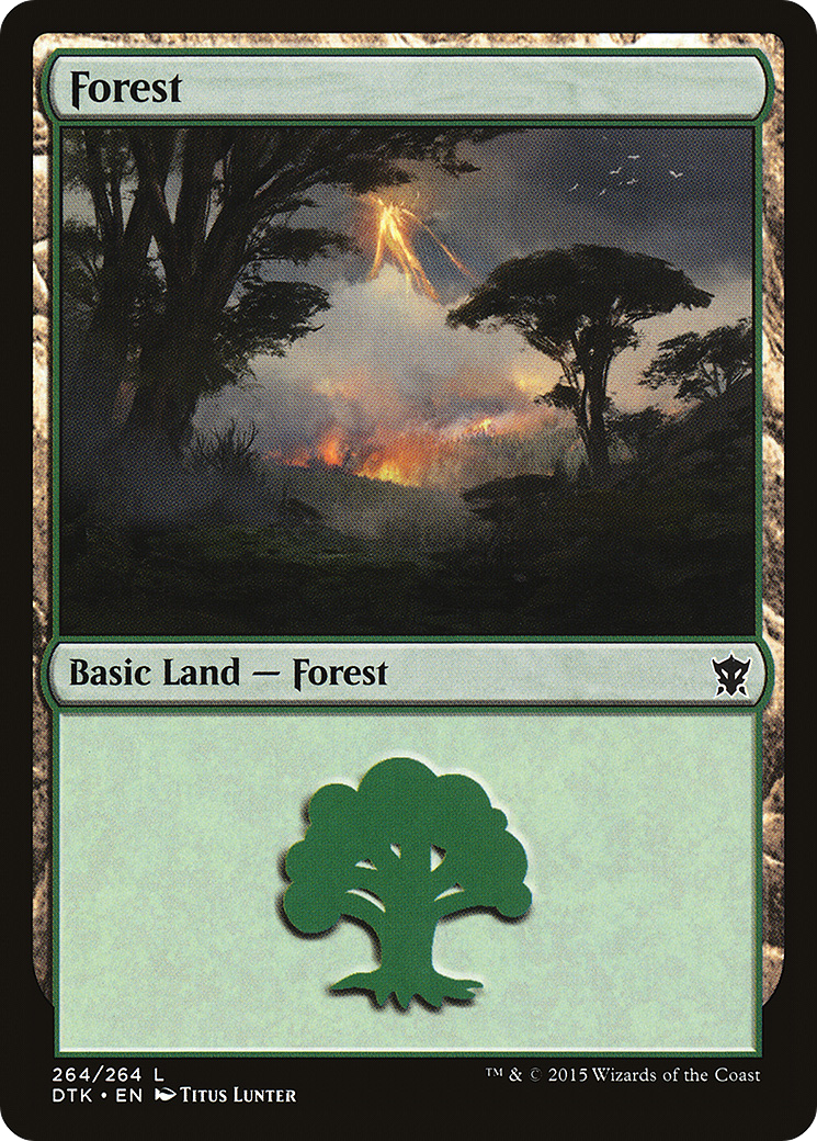 Forest (264) [Dragons of Tarkir]-1