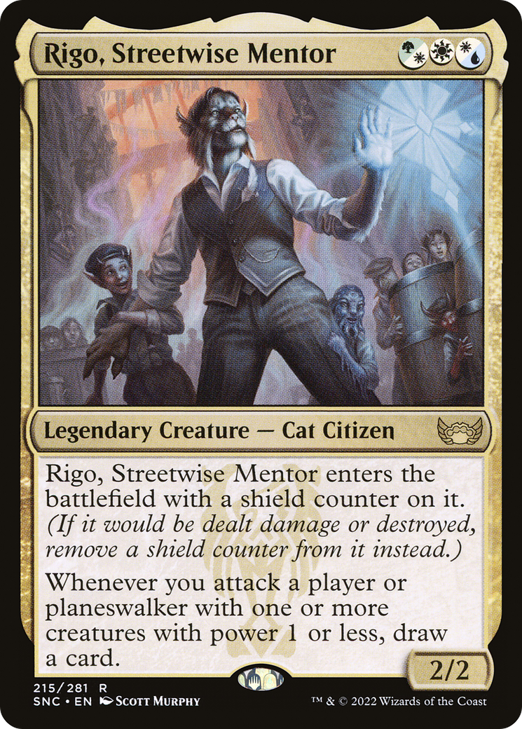 Rigo, Streetwise Mentor [Streets of New Capenna]