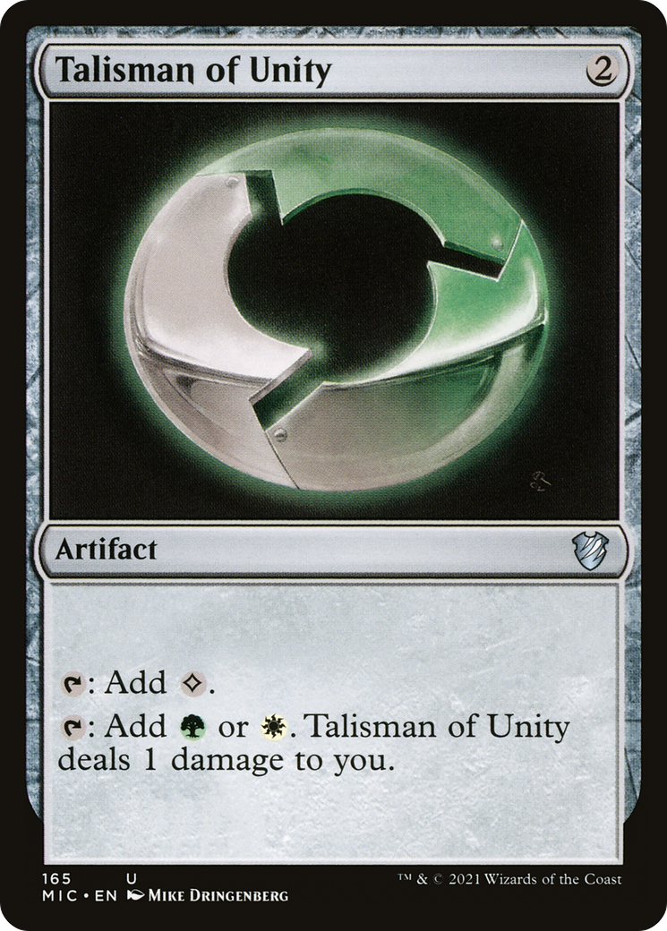 Talisman of Unity [Innistrad: Midnight Hunt Commander]-1