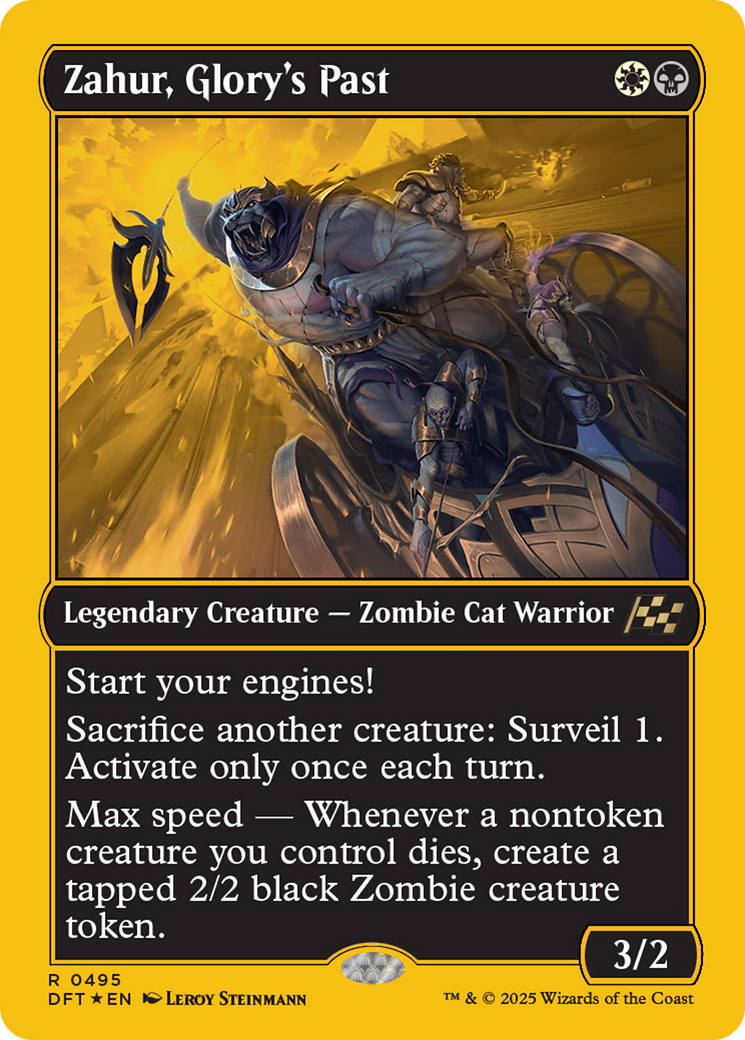 Zahur, Glory's Past (First-Place Foil) [Aetherdrift]-1