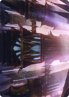 Skybridge Towers // Skybridge Towers (ASNC-037) - New Capenna Art Series (Borderless)-1