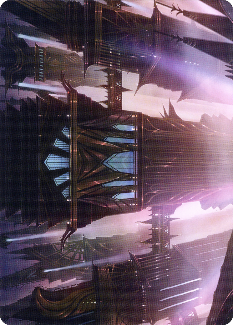 Skybridge Towers // Skybridge Towers (ASNC-037) - New Capenna Art Series (Borderless)-1