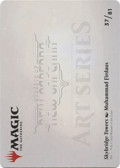 Skybridge Towers // Skybridge Towers (ASNC-037) - New Capenna Art Series (Borderless) Foil-2