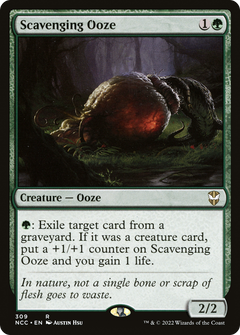 Scavenging Ooze [Streets of New Capenna Commander]-1