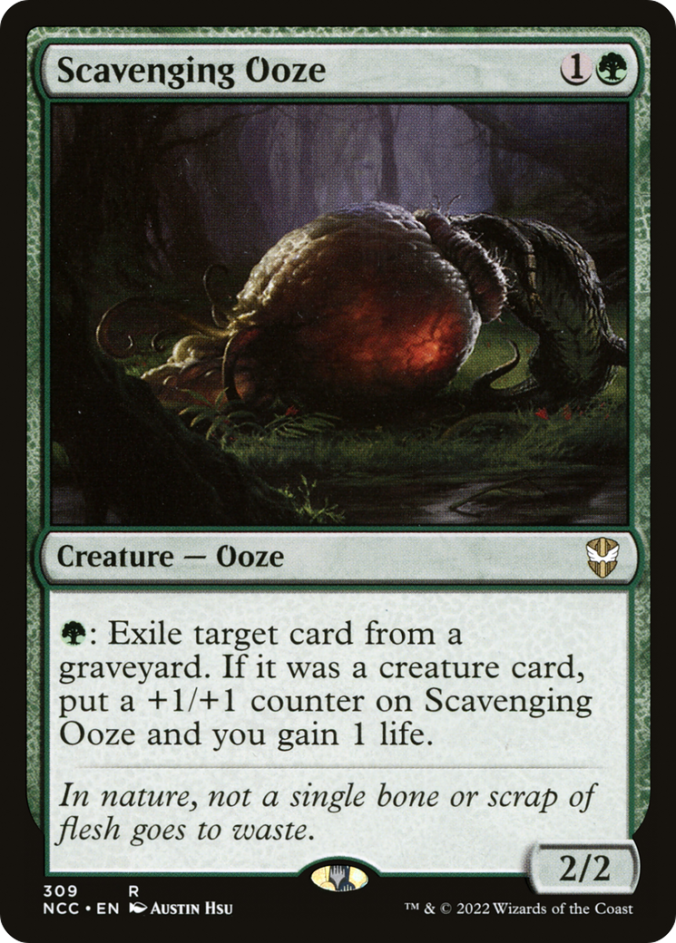 Scavenging Ooze [Streets of New Capenna Commander]-1