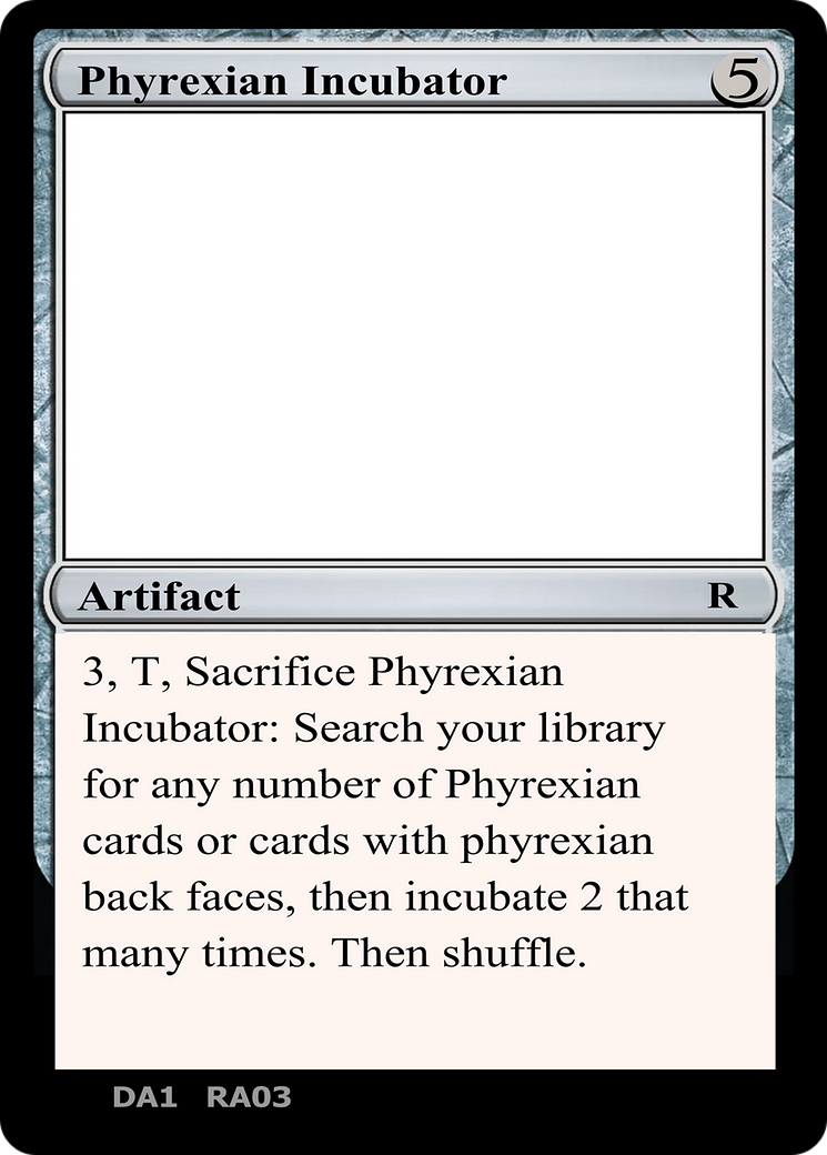 Phyrexian Incubator (UNK-RA03D) - Unknown Event-1