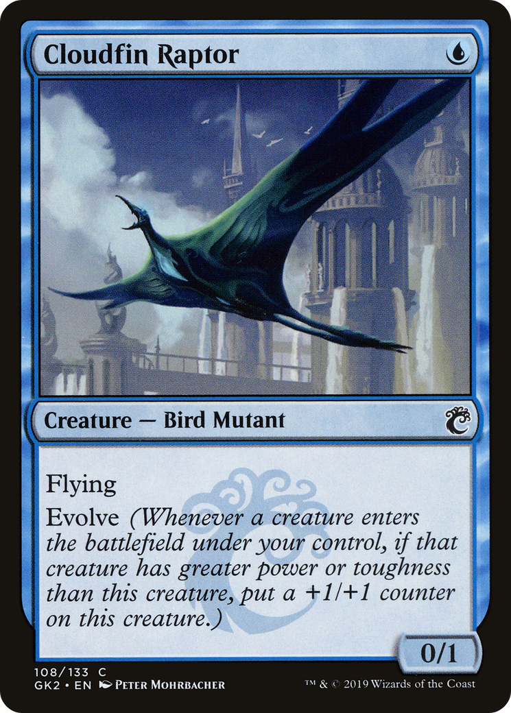 Cloudfin Raptor [Ravnica Allegiance Guild Kit]-1