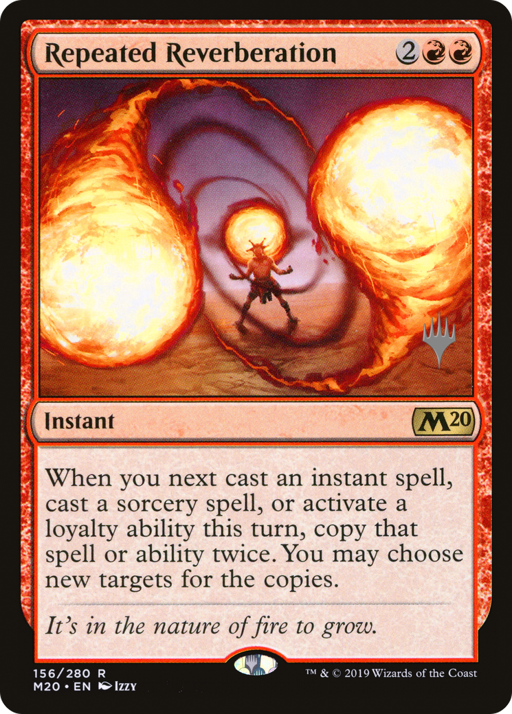 Repeated Reverberation (Promo Pack) [Core Set 2020 Promos]-1