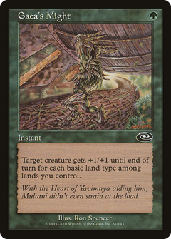 Gaea's Might [Planeshift]-1