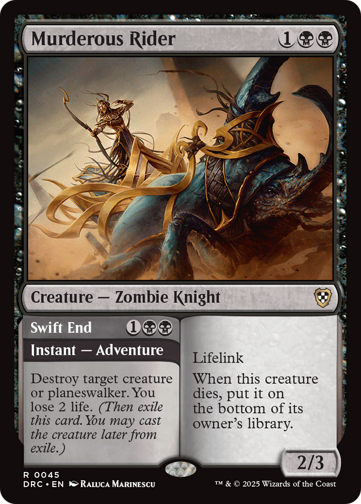 Murderous Rider [Aetherdrift Commander]-1
