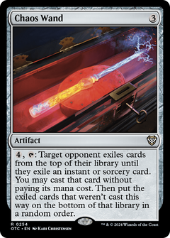 Chaos Wand [Outlaws of Thunder Junction Commander]-1