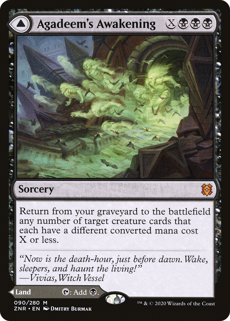 Agadeem's Awakening // Agadeem, the Undercrypt [Zendikar Rising]-3