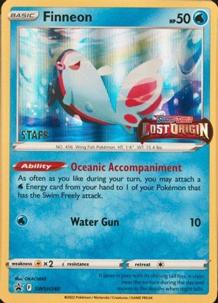 Finneon SWSH240  - Holofoil SWSH Sword & Shield Promo Cards - Promo-1