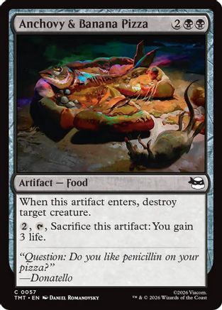 Anchovy & Banana Pizza [Teenage Mutant Ninja Turtles]-1