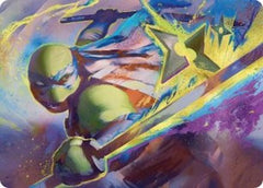 Leonardo's Technique Art Card [Teenage Mutant Ninja Turtles Art Series]-1