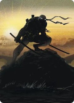 Leonardo, Sewer Samurai Art Card (20/54) [Teenage Mutant Ninja Turtles Art Series]-1