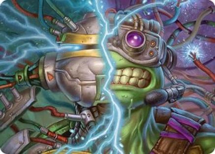 Mind Transfer Protocol Art Card [Teenage Mutant Ninja Turtles Art Series]-1