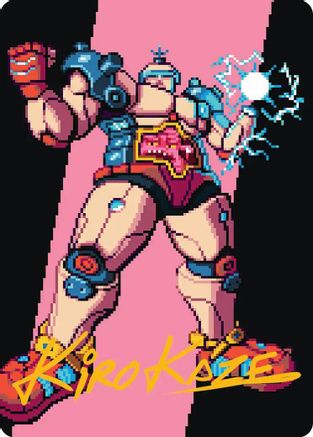 Krang, the All-Powerful Art Card (Gold-Stamped Signature) [Teenage Mutant Ninja Turtles Art Series]-1