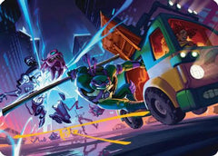 Donatello, Rad Scientist Art Card (Gold-Stamped Signature) [Teenage Mutant Ninja Turtles Art Series]-1