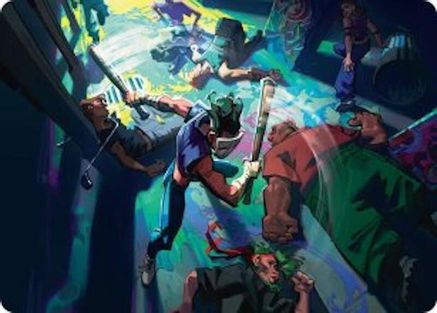 Pain 101 Art Card [Teenage Mutant Ninja Turtles Art Series]-1