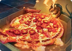 Spicy Oatmeal Pizza Art Card [Teenage Mutant Ninja Turtles Art Series]-1