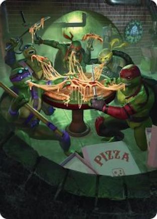 Food Chain Art Card [Teenage Mutant Ninja Turtles Art Series]-1