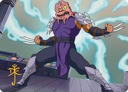 Krang & Shredder Art Card (Gold-Stamped Signature) [Teenage Mutant Ninja Turtles Art Series]-1