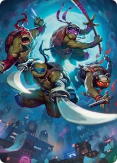 Heroes in a Half Shell Art Card [Teenage Mutant Ninja Turtles Art Series]-1