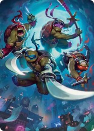 Heroes in a Half Shell Art Card [Teenage Mutant Ninja Turtles Art Series]-1