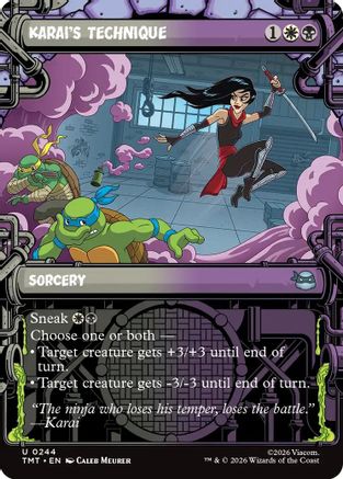 Karai's Technique (Showcase) [Teenage Mutant Ninja Turtles]-1