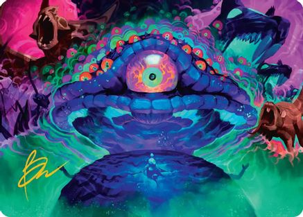 Humongous Fungus Art Card (Gold-Stamped Signature) (ASTMT-045) - Art Series: Teenage Mutant Ninja Turtles-1
