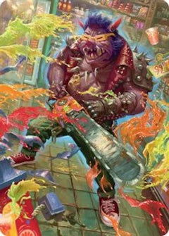 Bebop, Porcine Punk Art Card [Teenage Mutant Ninja Turtles Art Series]-1