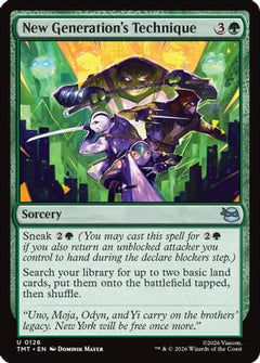 New Generation's Technique [Teenage Mutant Ninja Turtles]-1