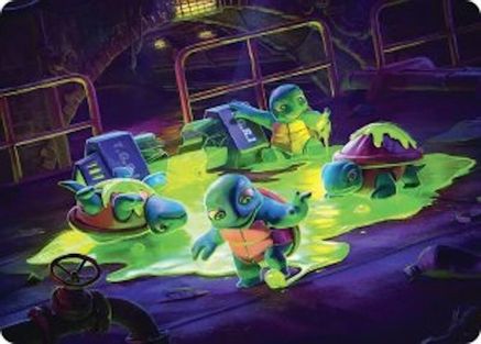 The Ooze Art Card (ASTMT-018) - Art Series: Teenage Mutant Ninja Turtles-1