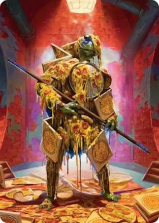 Commander's Plate Art Card (ASTMT-050) - Art Series: Teenage Mutant Ninja Turtles-1
