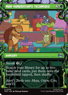 New Generation's Technique (Showcase) [Teenage Mutant Ninja Turtles]-1