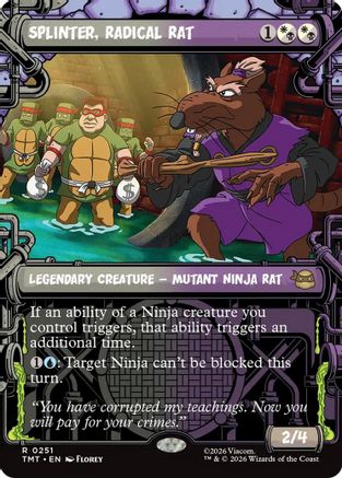 Splinter, Radical Rat (Showcase) [Teenage Mutant Ninja Turtles]-1