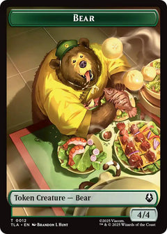Ally (0006) // Bear Double-Sided Tokens [Avatar: The Last Airbender Tokens]-2