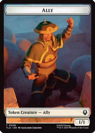 Ally (0006) // Bear Double-Sided Tokens [Avatar: The Last Airbender Tokens]-3