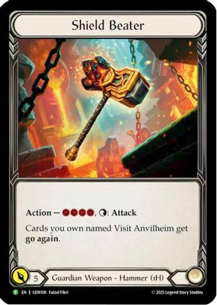 Shield Beater [GEM108] (GEM Pack 4)  Cold Foil-1