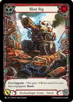 Blast Rig (Red) (GEM120) - GEM Pack 4 Rainbow Foil-1