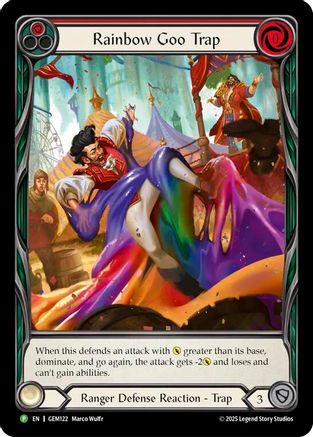 Rainbow Goo Trap (Red) [GEM122] (GEM Pack 4)-1