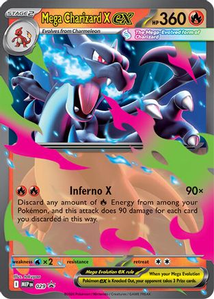 Mega Charizard X ex (029) [Mega Evolution Promo]-1