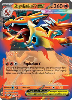 Mega Charizard Y ex 030  - Holofoil ME Mega Evolution Promo - Promo-1
