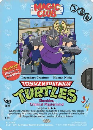 Shredder, Criminal Mastermind - Higure, the Still Wind (SLD-2368) - Secret Lair Drop Series-1