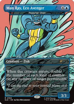 Man Ray, Eco Avenger - Deepglow Skate (SLD-2362) - Secret Lair Drop Series Foil-1