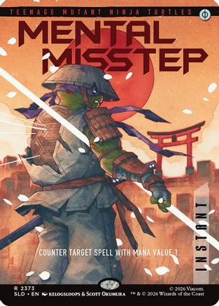 Mental Misstep (2373) (SLD-2373) - Secret Lair Drop Series Foil-1