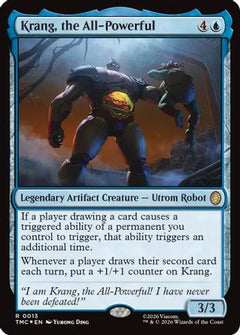 Krang, the All-Powerful (Surge Foil) (TMC-013) - Commander: Teenage Mutant Ninja Turtles Foil-1
